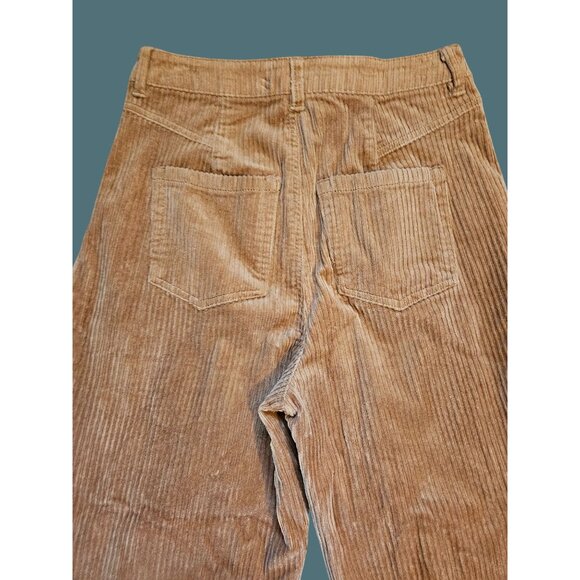 SO Super High Rise Balloon Barrel Corduroy Grunge Pleated Front Pants 7 Juniors - Picture 6 of 10